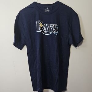 Fanatics Navy Blue Tampa Bay Rays Short Sleeve Tee